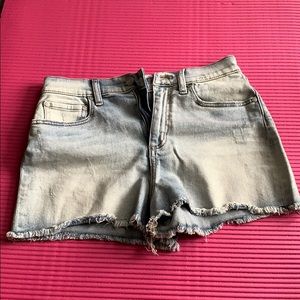 PINK denim shorts size 6